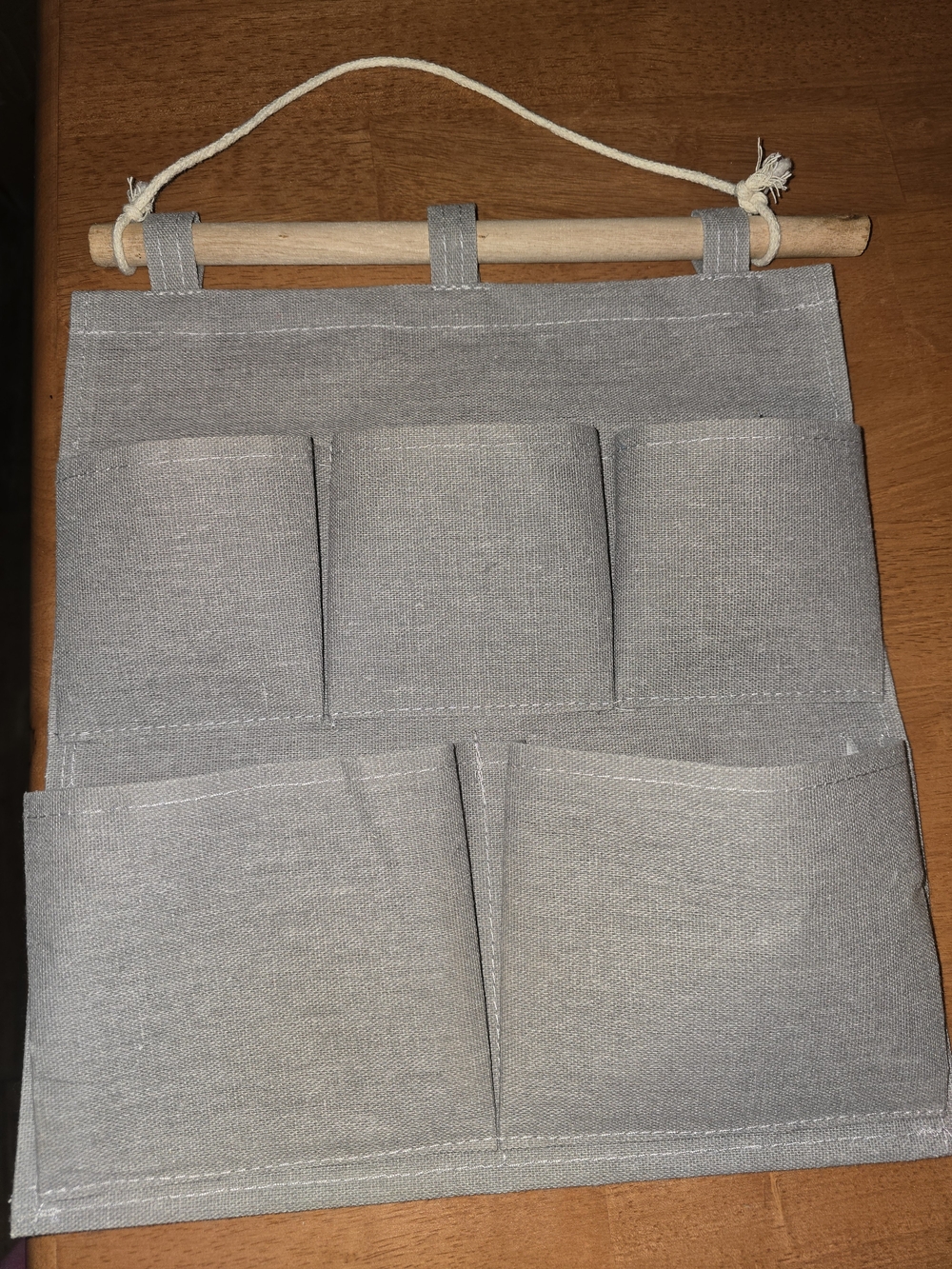Gray Hanging Pocket Organizer - Brand Unspecified